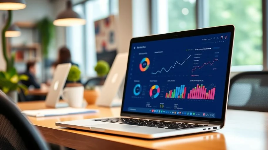 Bảng điều khiển phân tích traffic từ Google.