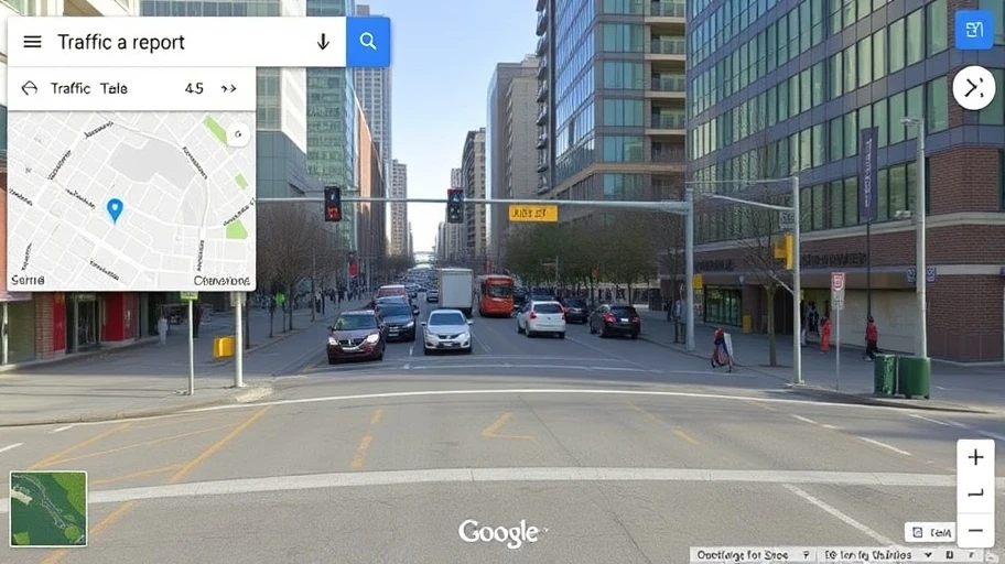 Báo cáo giao thông người dùng trên Google Traffic