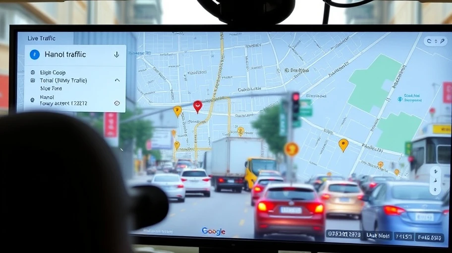 Cập nhật giao thông thời gian thực bằng Google Maps