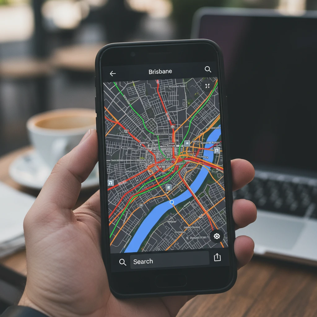 Cập nhật giao thông thời gian thực Brisbane