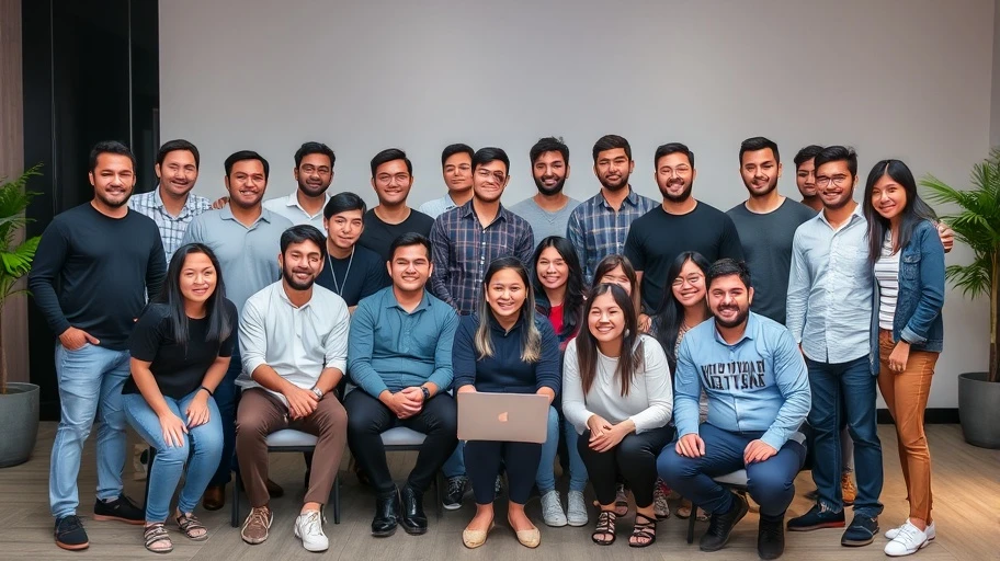 Đội ngũ và khách hàng của Coalition Technologies