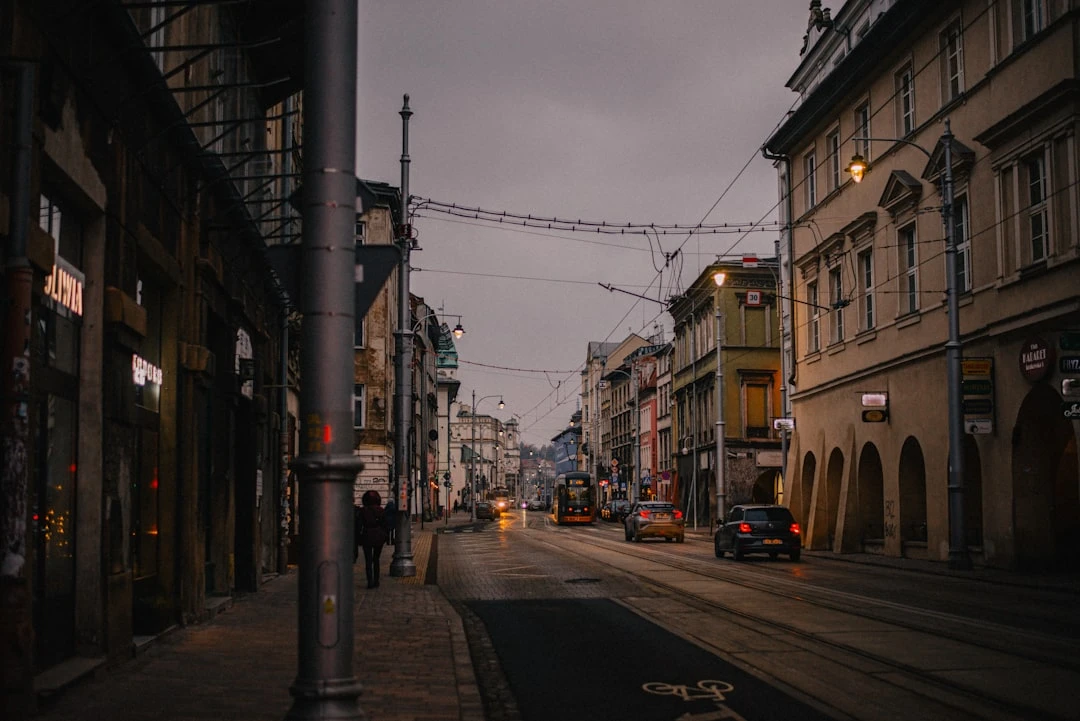 Dự báo giao thông tránh tắc đường Kraków