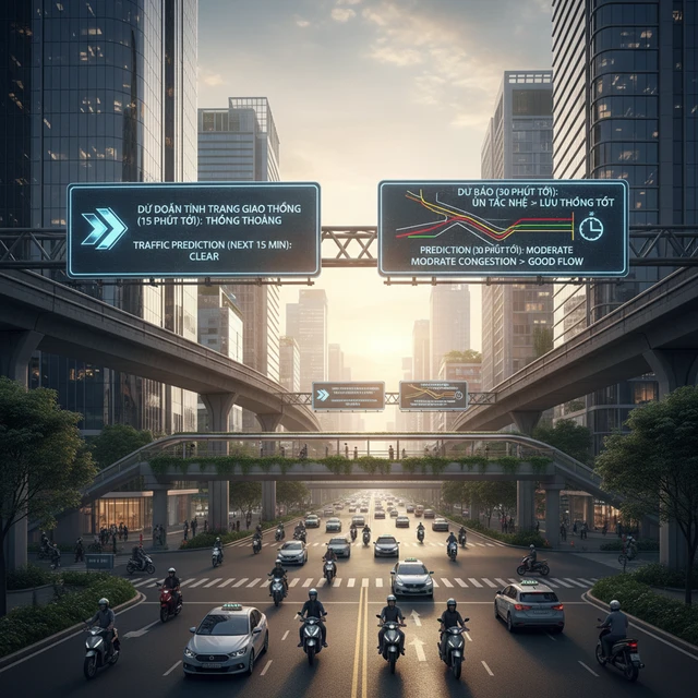 Dự đoán giao thông Google Maps tại Việt Nam