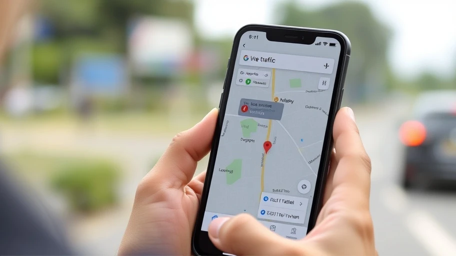 Dữ liệu giao thông trực tiếp trên Google Maps