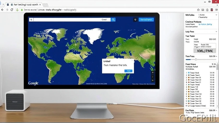 Dữ liệu KML/KMZ trên Google Earth