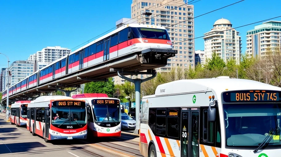 Giải pháp giao thông công cộng ở Vancouver