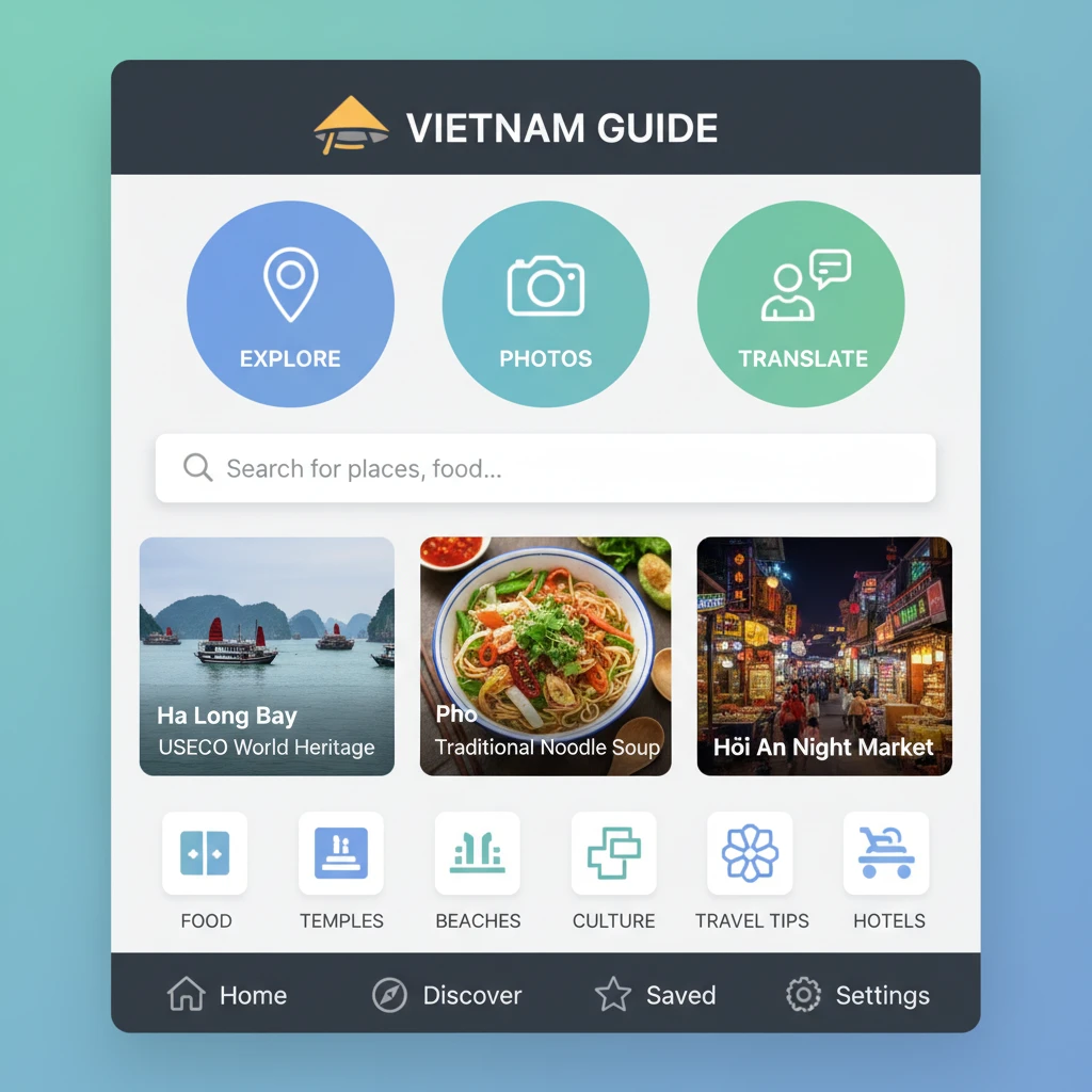 Giao diện người dùng với điều hướng rõ ràng