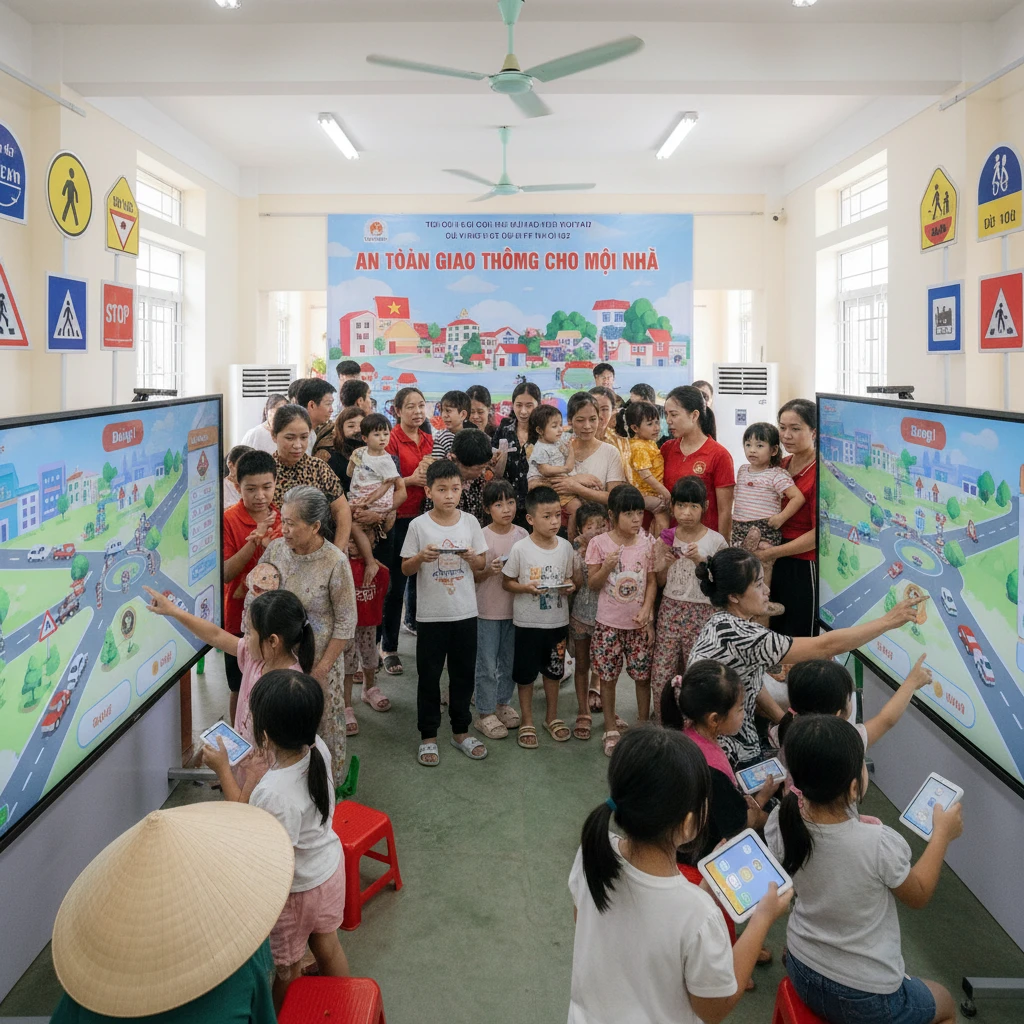 Giáo dục giao thông qua trò chơi tại Việt Nam