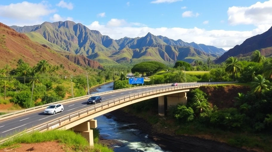 Giao thông ở các vùng nổi tiếng của Kauai