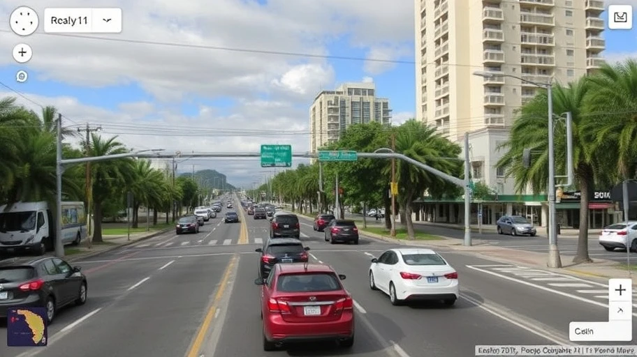 Giao thông thời gian thực Google Maps tại Puerto Rico
