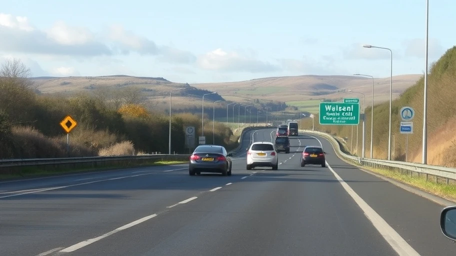 Giao thông thời gian thực tại Wales