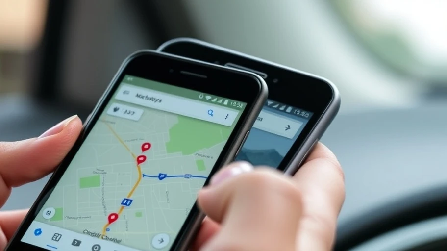Google Maps và Waze trên điện thoại