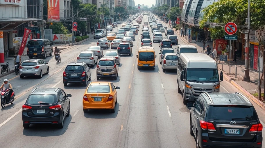 Hình ảnh giao thông Hồ Chí Minh với Google Directions API