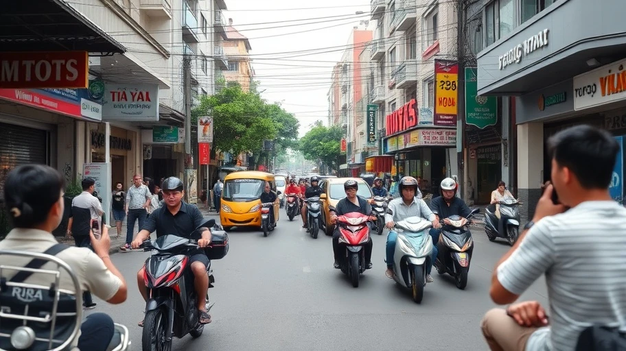 Hình ảnh mô tả người dùng đóng góp dữ liệu traffic