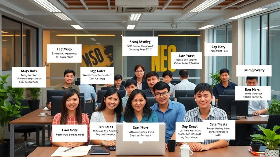Hình ảnh mức lương vị trí SEO.