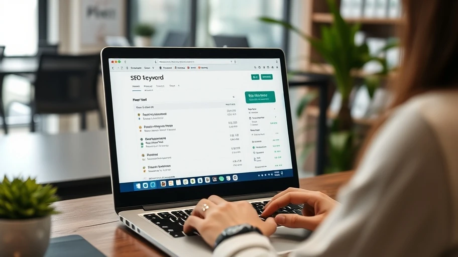Hình ảnh nghiên cứu từ khóa SEO cho nội dung tuyển dụng.