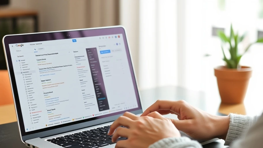 Hình ảnh nghiên cứu từ khóa trên máy tính
