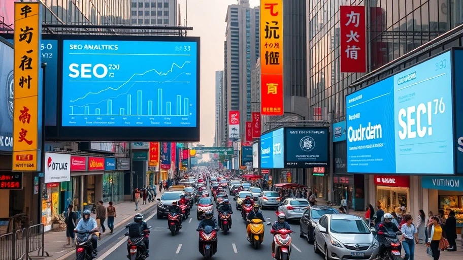 Hình ảnh về động thái khách truy cập qua Google Traffic AI.