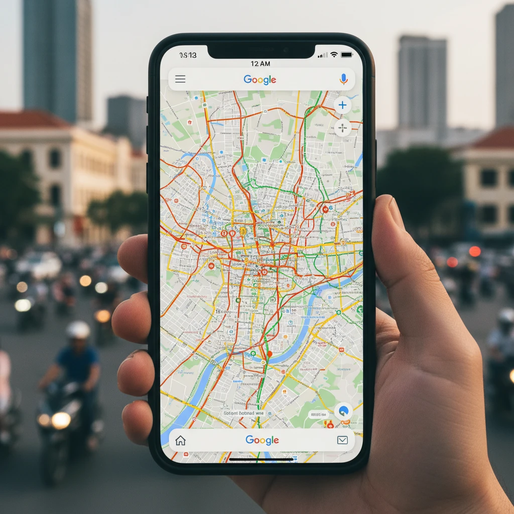 Hình ảnh về truy cập cập nhật lưu lượng Google trên di động