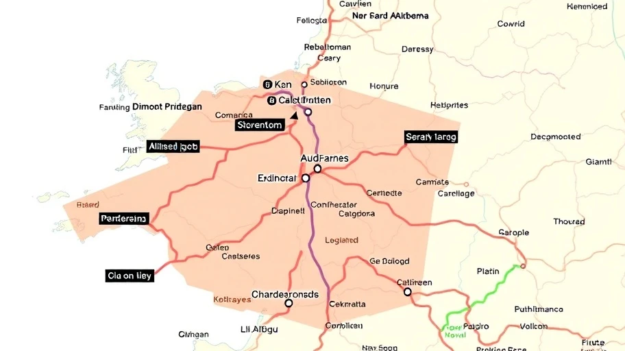 Kế hoạch tuyến đường qua Google Traffic tại Wales