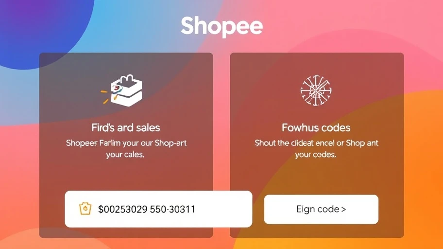 Khuyến mãi Shopee với Flash Sales và mã giảm giá.
