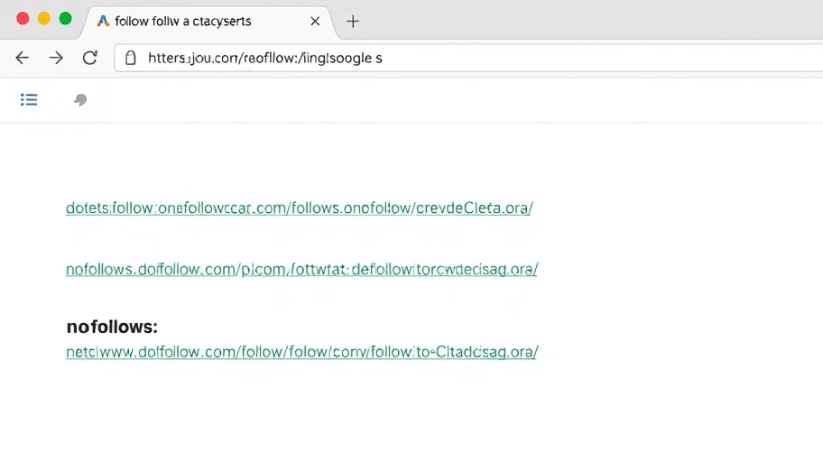 Minh họa dofollow và nofollow backlinks.