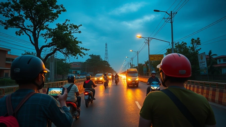 Nguồn dữ liệu cho Traffic Times trên Google Maps