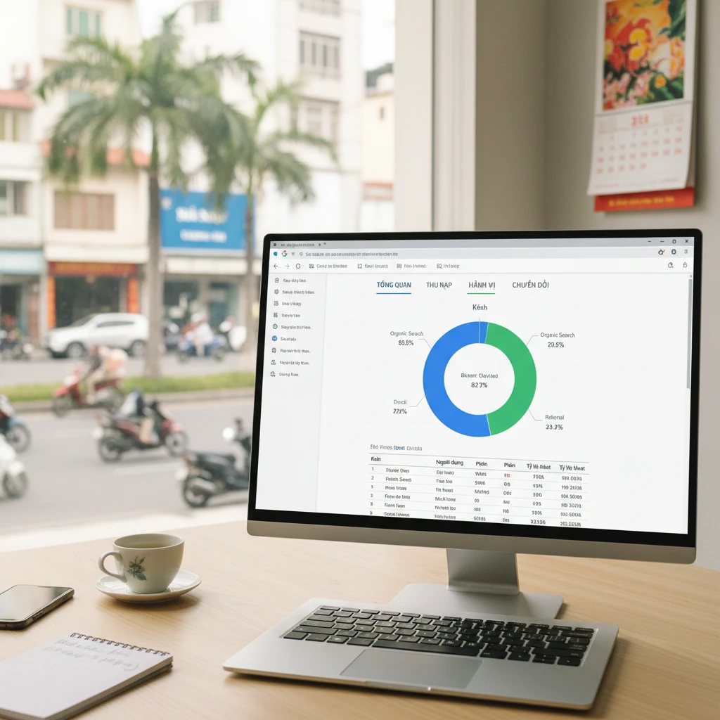 Nguồn gốc traffic Google Analytics