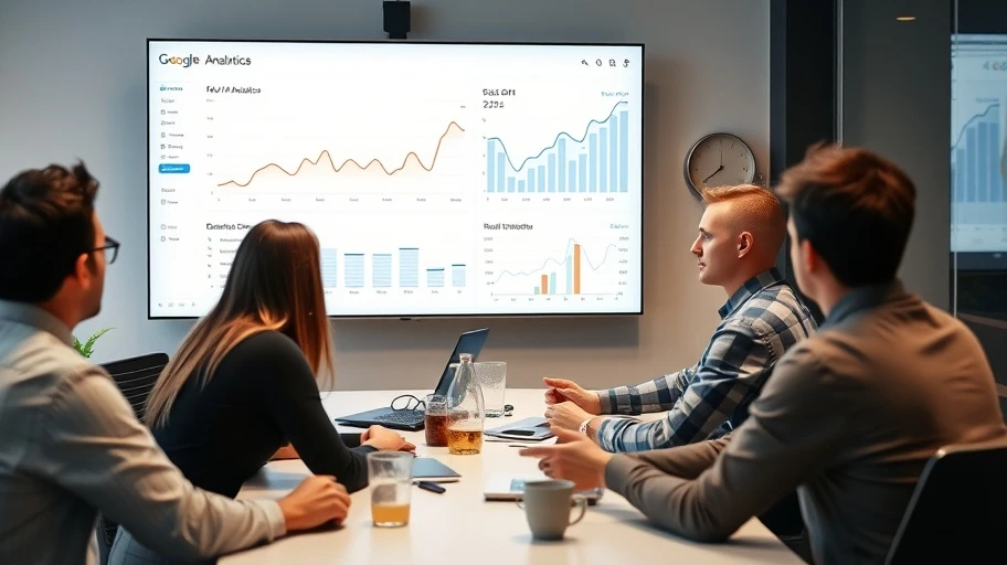 Nhóm marketing xem Google Analytics