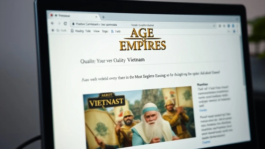 On-Page SEO cho Age of Empires tại Việt Nam