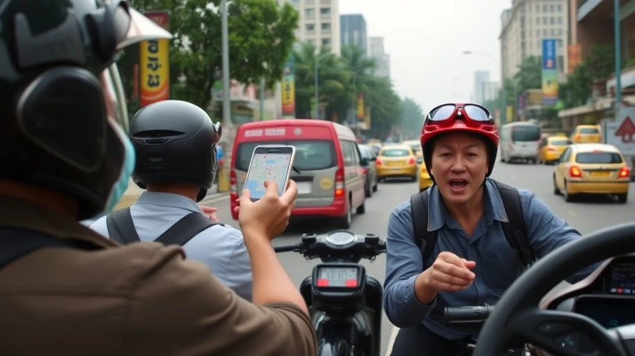 Phản ứng người dùng với màu giao thông trên Google Map
