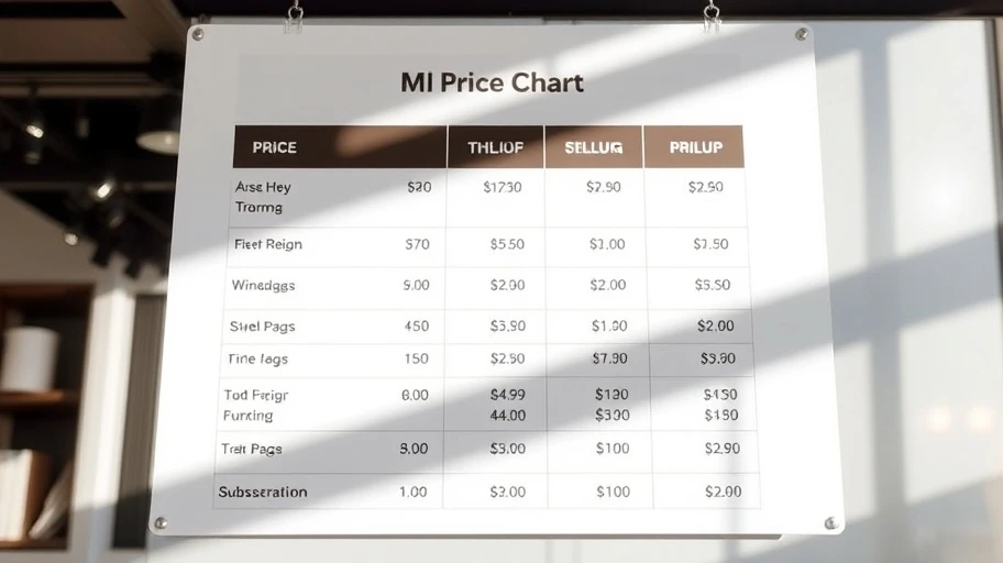 Price chart showing Ahrefs subscription plans.