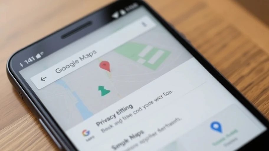 Quyền riêng tư và lịch sử giao thông Google Maps.
