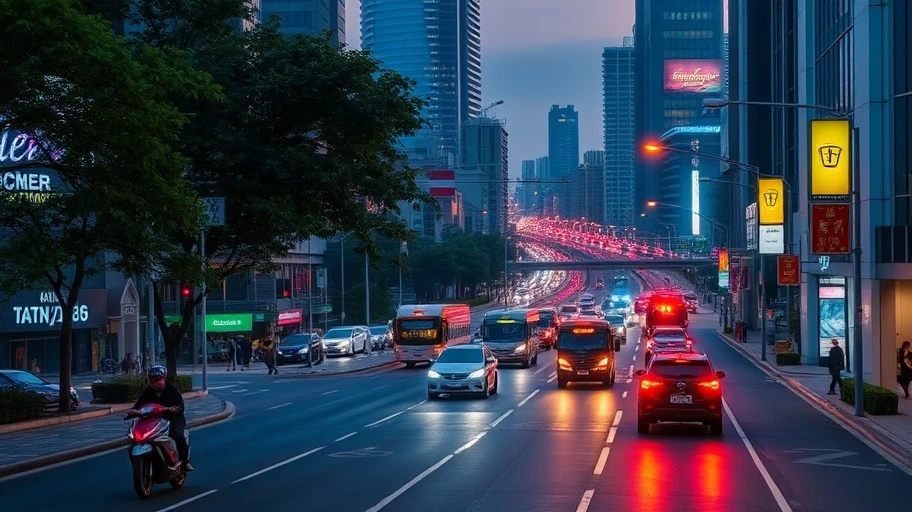 Smart city integration of Google Maps traffic data