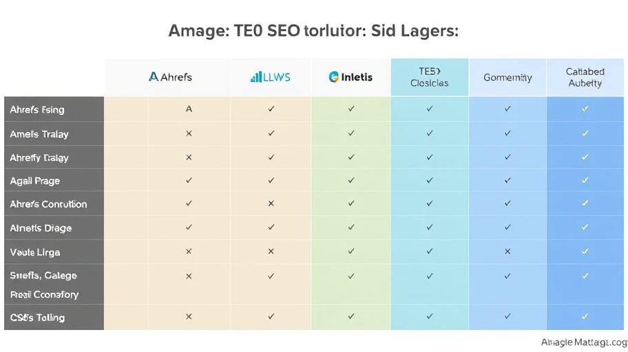 So sánh Ahrefs với công cụ SEO khác