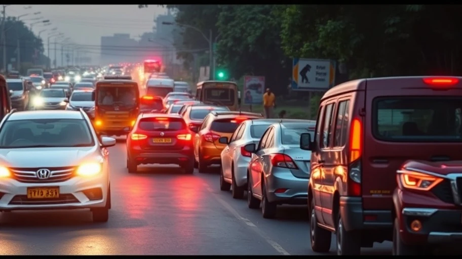 Tai nạn giao thông ở Karachi ảnh hưởng đến lưu thông