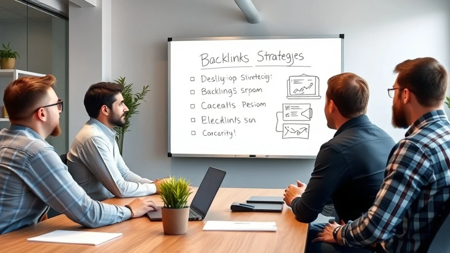 Thảo luận chiến lược backlink trong văn phòng