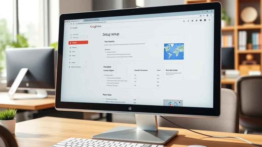 Thiết lập công cụ phân tích Google cho website.