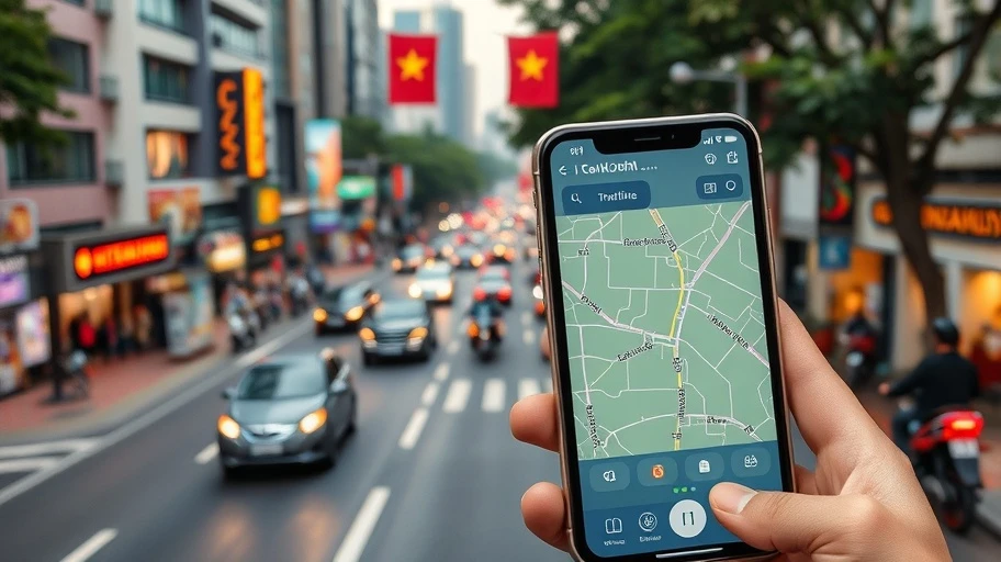 Tính năng Google Traffic Widget Android