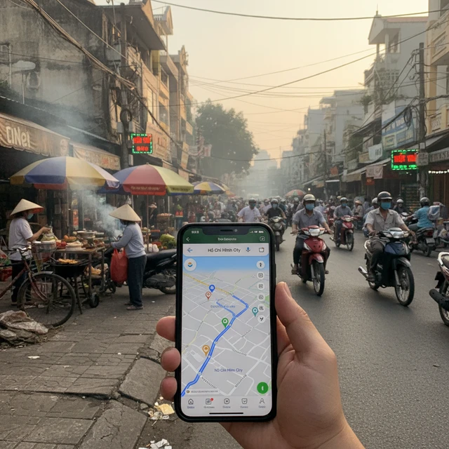 Tính năng và lời khuyên sử dụng Traffic Google Maps