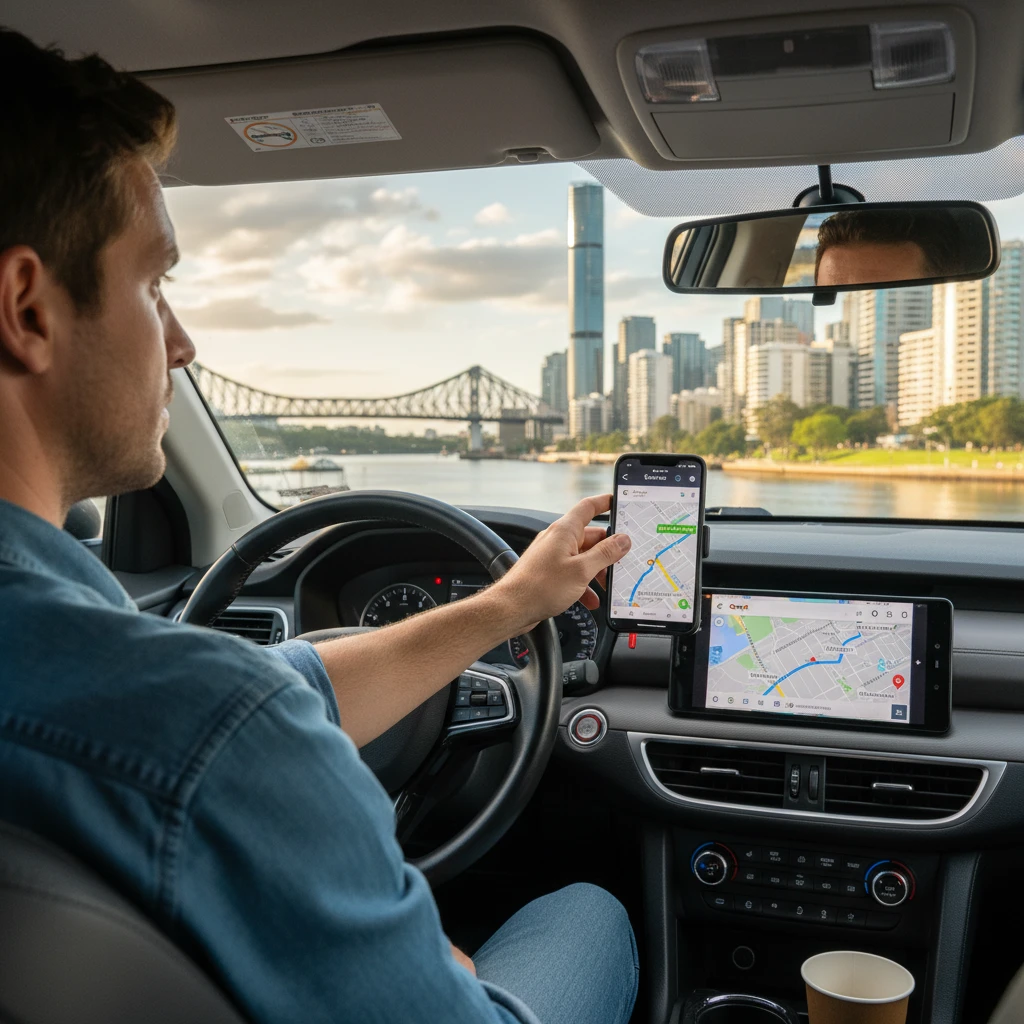 Tối ưu hóa hành trình Brisbane với Google Maps