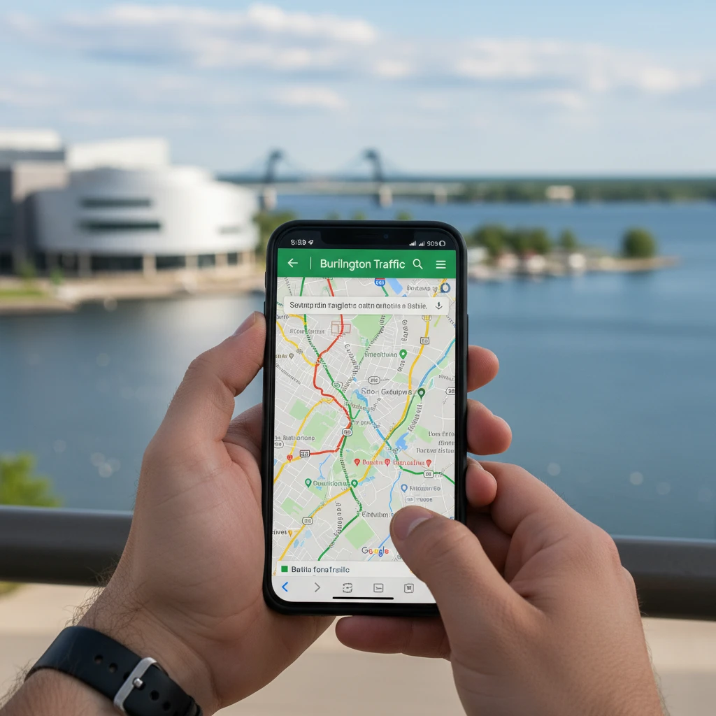 Trải nghiệm người dùng Google Traffic Burlington Ontario