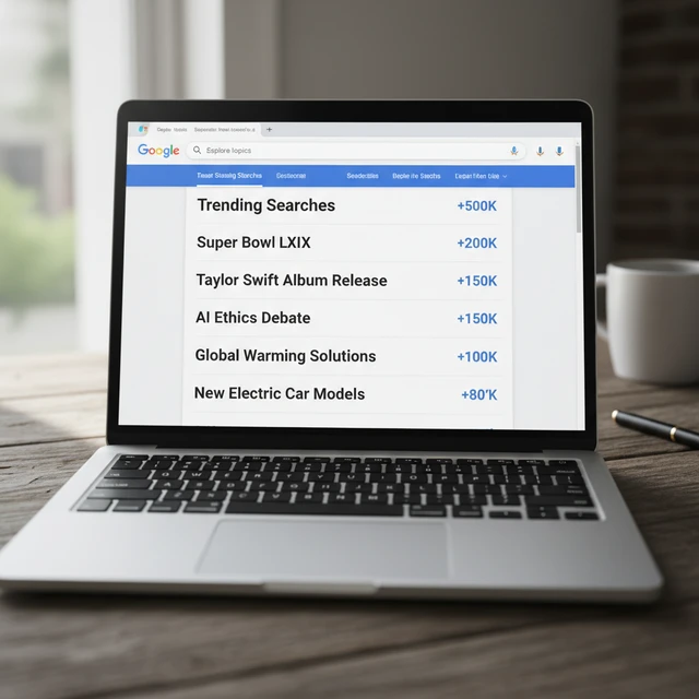 Trang web Google Trends