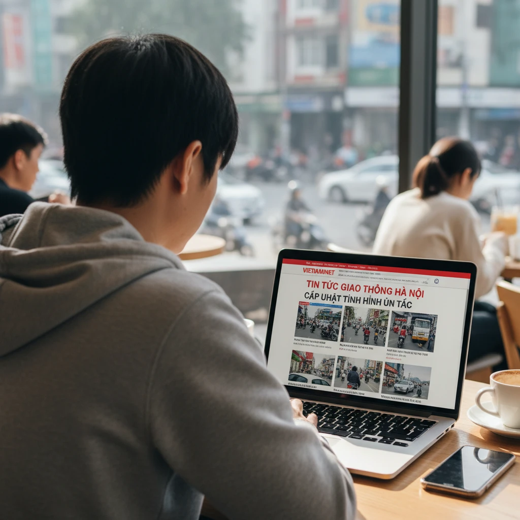 Trang web tin tức Việt Nam cập nhật giao thông.