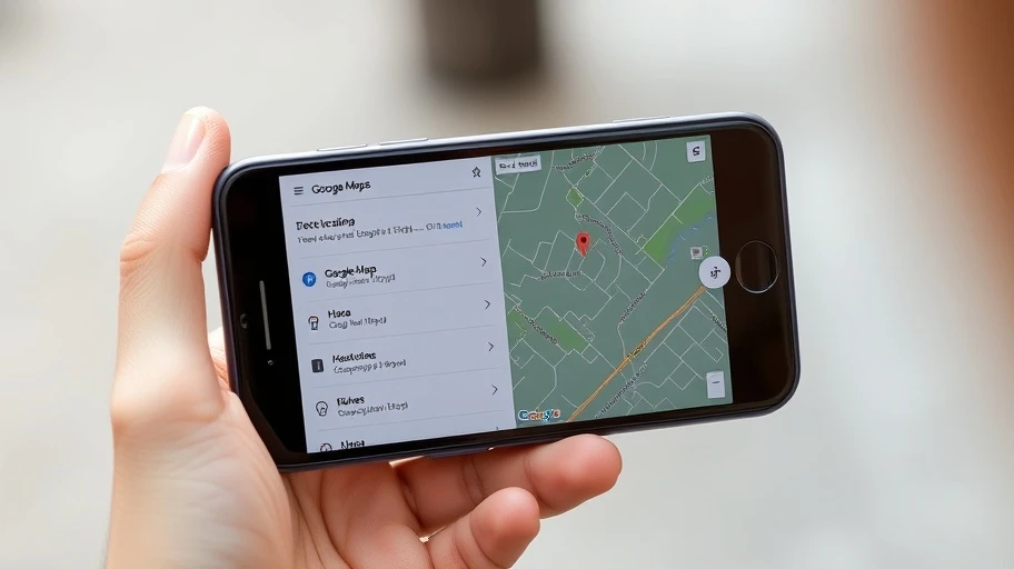 Tùy chỉnh địa điểm trong Google Traffic Widget iPhone.