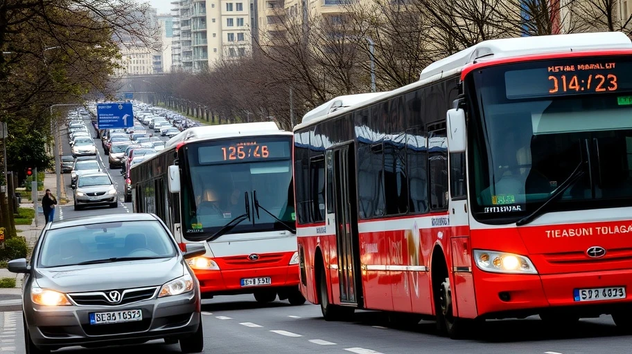 Xe buýt công cộng Tirana