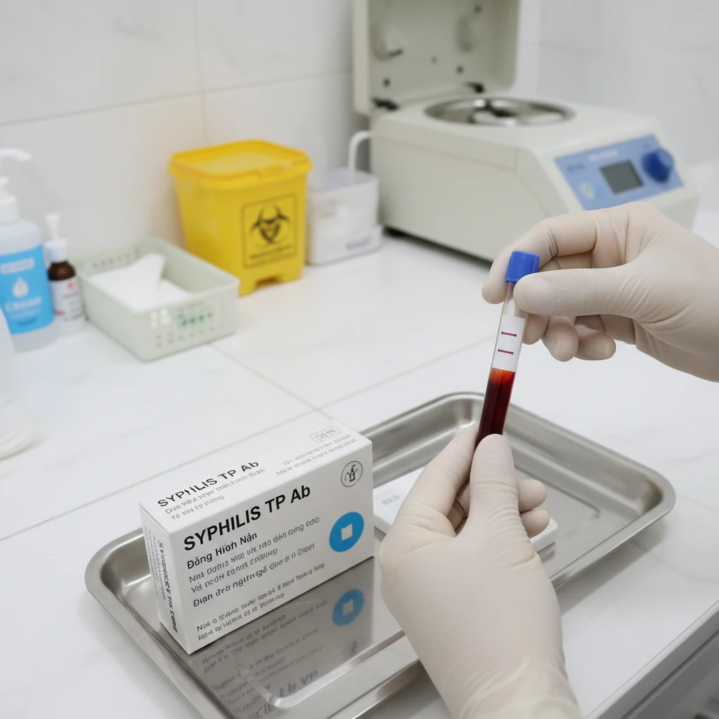 Xét nghiệm máu giang mai tại phòng khám